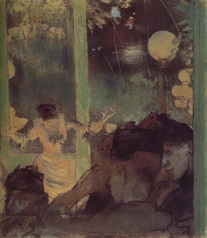 Edgar Degas Bete in the cafe China oil painting art